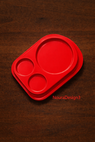 ظرف فانتزی دست ساز قرمز NouraDesign3