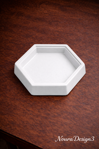 شمعدانی سفید دست ساز NouraDesign3